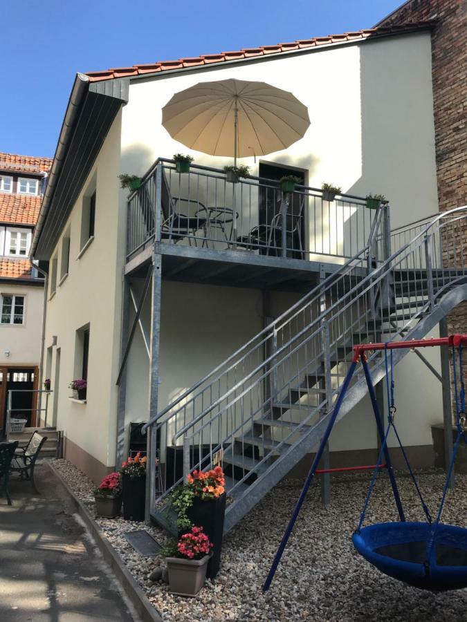 Apartment Am Pulverturm Quedlinburg Esterno foto